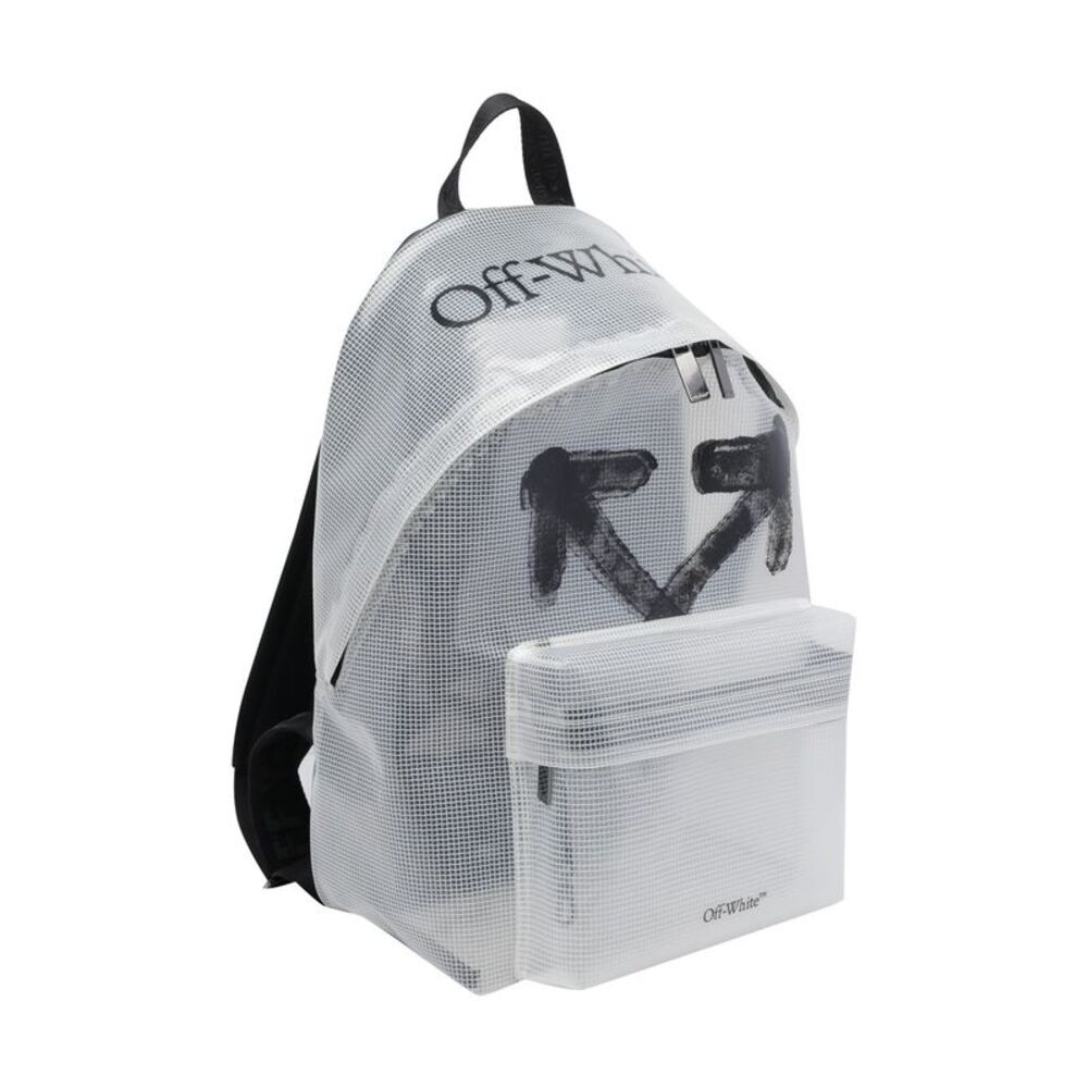 Off White Men Transparent Heritage Backpack NWT - image 2